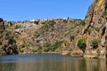 Town of Mirando do Douro and Douro river, Portugal