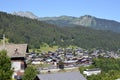 Town of Morzine in France Royalty Free Stock Photo