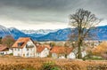 Town of Murnau in the alps of Bavaria