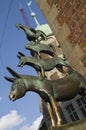 Town musicians in Bremen Royalty Free Stock Photo