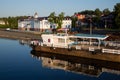 Town of Myshkin on banks of river Volga, Russia