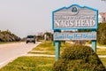 Town of nags head scenes on outer banks Royalty Free Stock Photo