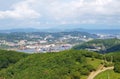 Town Nakhodka. View from above