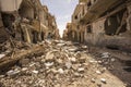 Town near Palmyra in Syria Royalty Free Stock Photo