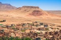 Town and oasis of Tinerhir, Morocco Royalty Free Stock Photo