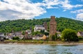 Town Oberwesel, Rhineland-Palatinate, Germany, Europe Royalty Free Stock Photo