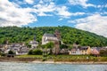 Town Oberwesel, Rhineland-Palatinate, Germany, Europe Royalty Free Stock Photo
