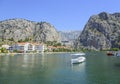 Town Omis in Croatia.