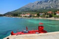 Town of Orebic waterfront on Peljesac Peninsula, Croatia.