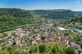 Town panorama on bath Liebenzell
