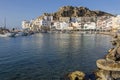 The town of Pigadia on Karpathos, Greece