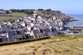 Town of Port-en-Bessin in France