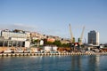 Town-port Vladivostok.Russia Royalty Free Stock Photo