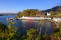 Town of Portree, Isle of Skye, Scotland Royalty Free Stock Photo