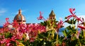 The town of Praiano on the Amalfi coast of Italy Royalty Free Stock Photo