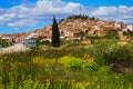 Of town in province of Teruel. Calaceite Royalty Free Stock Photo