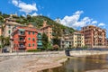 Town of Recco, Italy. Royalty Free Stock Photo