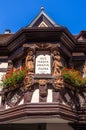 The town of Ribeauville in Alsace Royalty Free Stock Photo