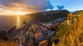 Town Ribeira Brava - Madeira Portugal Royalty Free Stock Photo