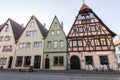 Town Rothenburg ob der Tauber, a town in the district of Ansbach of Mittelfranken (Middle Franconia), the Franconia region