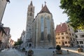 Town Rothenburg ob der Tauber, a town in the district of Ansbach of Mittelfranken (Middle Franconia), the Franconia region