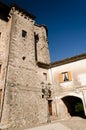 Town's corner in south Italy Royalty Free Stock Photo