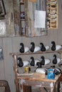 Reproduction of a decoy carving shop in St Michaels Maryland.