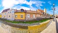 Town of Samobor riverfront panoramic view Royalty Free Stock Photo