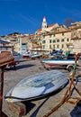 Town of sibenik old waterfront