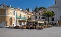 Town Square in the City of Ravello, Italy