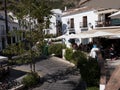 Town Square in Mijas one of the most beautiful 'white' villages of the Southern Spain area called Andalucia.