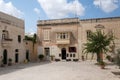 Town square in victoria village on gozo Royalty Free Stock Photo