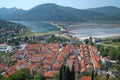 The town of Ston, Croatia