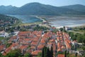 The town of Ston, Croatia Royalty Free Stock Photo