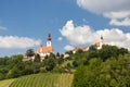 Town Straden and wineyards in Styria, Austria Royalty Free Stock Photo