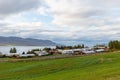 The town of Svalbardseyri in north Iceland