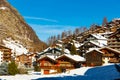 Town in Swiss Alps, Zermatt, during daylight Royalty Free Stock Photo