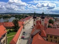 The town Telc, Bohemia Royalty Free Stock Photo