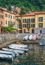 Torno, colorful and picturesque village on Lake Como. Lombardy, Italy.