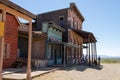 Old Wild West Town Movie Set in Mescal, Arizona Royalty Free Stock Photo