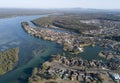 Town of Tuncurry on Wallis lakes,