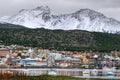 The town of Ushuaia in Tierra Del Fuego Royalty Free Stock Photo