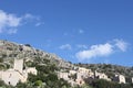 Town of Vakhia, Greece Royalty Free Stock Photo