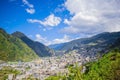 Town and valley of zunil quetzaltenango,