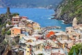 Town Vernazza in Cinque Terre Royalty Free Stock Photo