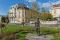 Town of Vevey and Monument of Charlie Chaplin, Switzerland