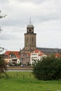 Town-view with church; Deventer