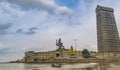 Murudeshwar - Shiva and Temple Tower with sky background