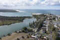 The town of Yamba on the NSW.