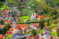 Towncape of Krapina, Zagorje region. Royalty Free Stock Photo